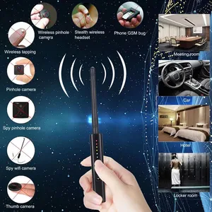 Anti Spy Wireless RF Signal Detector Bug GSM GPS Tracker Camera Eavesdropping Device Professional Signal Finder