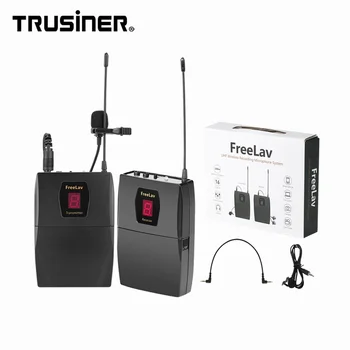 

Movingmic FL1 Freelav New Design Clip On Microphone Wireless Interview Clip Mic for DSLR Camera Communication