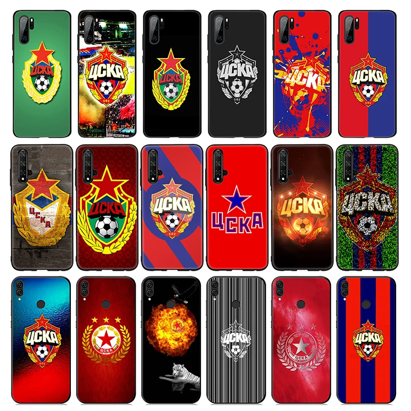 PFC CSKA Moscow Soft Silicone Case for Huawei Mate 30 20 10 Lite Pro Honor Cover |