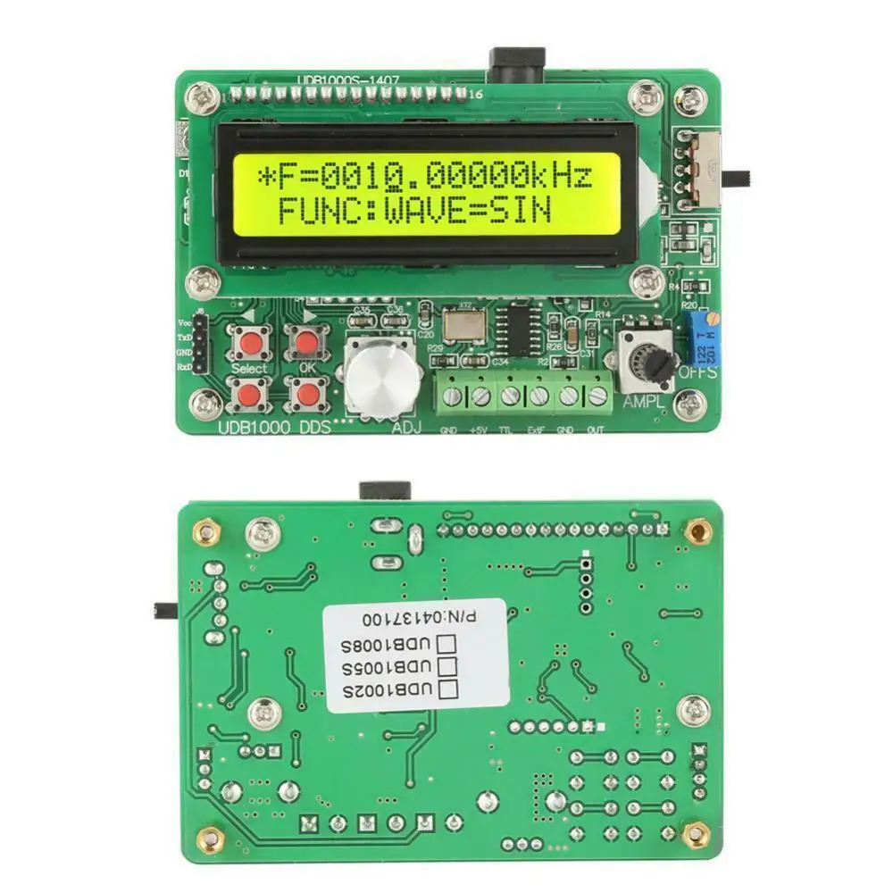 UDB1005S функциональный Источник генератора сигналов счетчик частоты DDS модуль волны 5 МГц