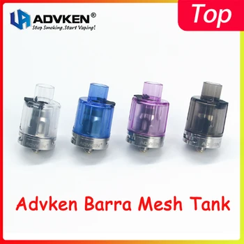 

Advken Barra Mesh Tank 24mm 4ML Capacity Top Filling Mesh Version RTA with 0.16ohm and 0.2ohm Coil E Cigarette Atomizer