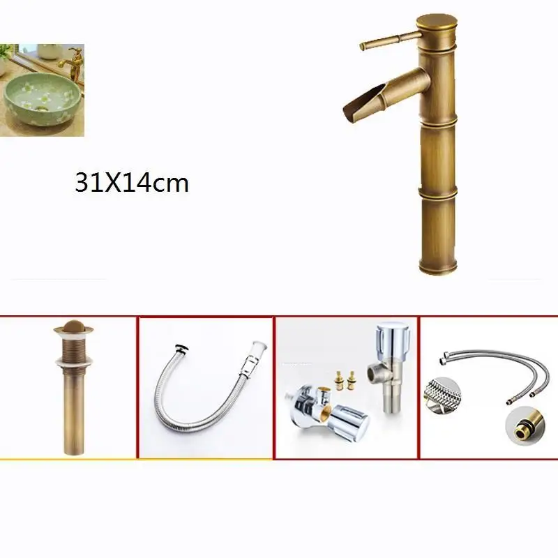 De Lavagem Fregadero Waschtisch чаша Lavabo Bagno Bassin Umywalka Nablatowa ванная комната судно Куба раковина Pia Banheiro умывальник - Цвет: Number 4