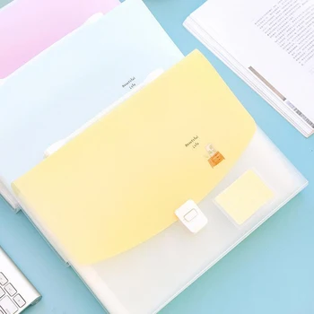 

A4 Book Storage Test Paper Clip Into Organ Bag multi-layer Folder Portable File Bag Student Home Office Supplies
