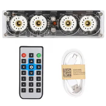 

4-Bit Integrated Nixie Tube Clock with Remote Control for QS30-1/SZ1-1/SZ3-1/SZ-8