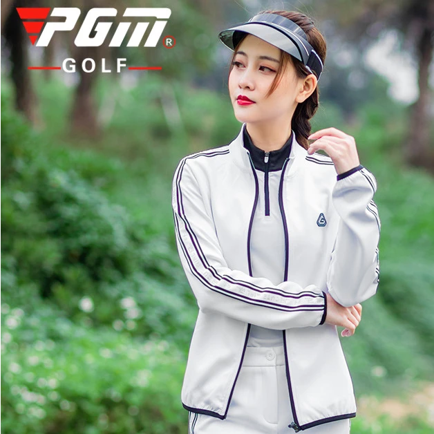 PGM Chaqueta de Golf para mujer, cortavientos con cremallera completa, ropa deportiva, camisa de manga larga, abrigo a prueba de viento, YF231|Chaquetas de golf| - AliExpress
