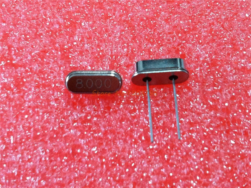 

20pcs/lot hc-49s 8MHz 8.000mhz HC49S 8M quartz resonator Crystal Oscillator