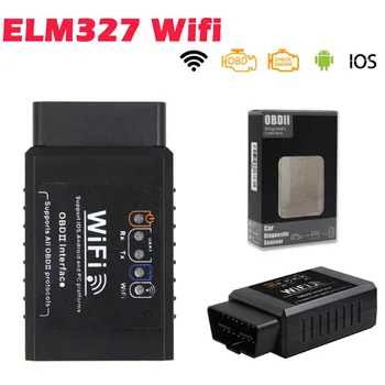 

2020 ELM 327 V1.5 OBD2 Wifi Scanner For IOS/Android OBD OBD 2 Auto Car Diagnostic Auto Tool ELM327 V1.5 WI-FI Scaner Automotivo