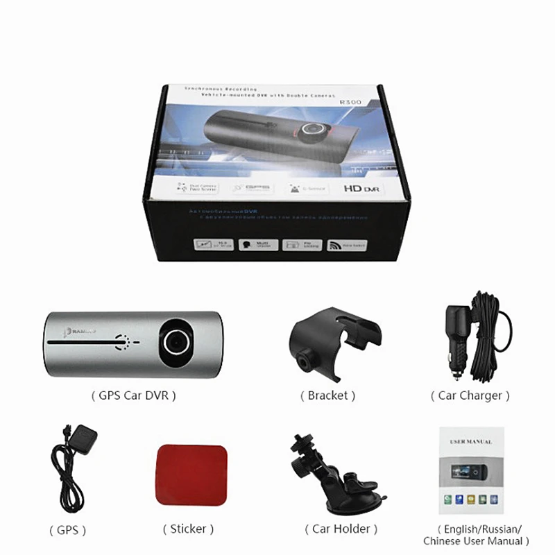 Odare Автомобильный видеорегистратор двойная камера 2 7 &quotс dvr FHD 1080P видео рекордер