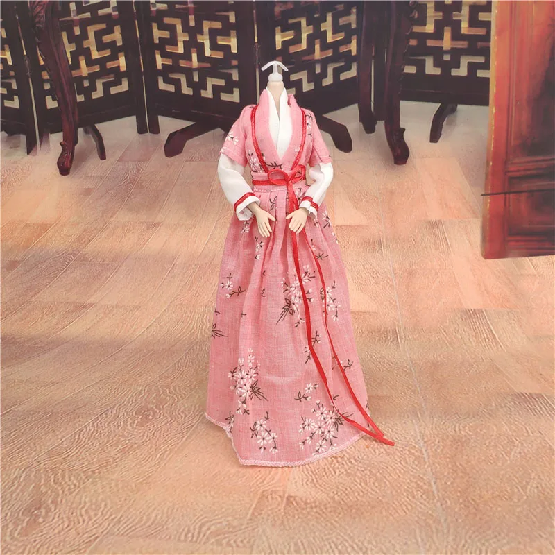 Bybrana 1/6 костюм в китайском стиле BJD аксессуары для кукольной одежды - Цвет: 5