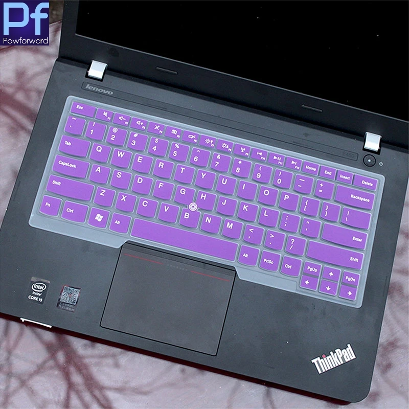 purple Силиконовая клавиатура защитная крышка для lenovo Thinkpad p1 X1 Экстрим L460 L470 T460 T460p T460s T470 T470p T470s T480 T480S - Цвет: purple