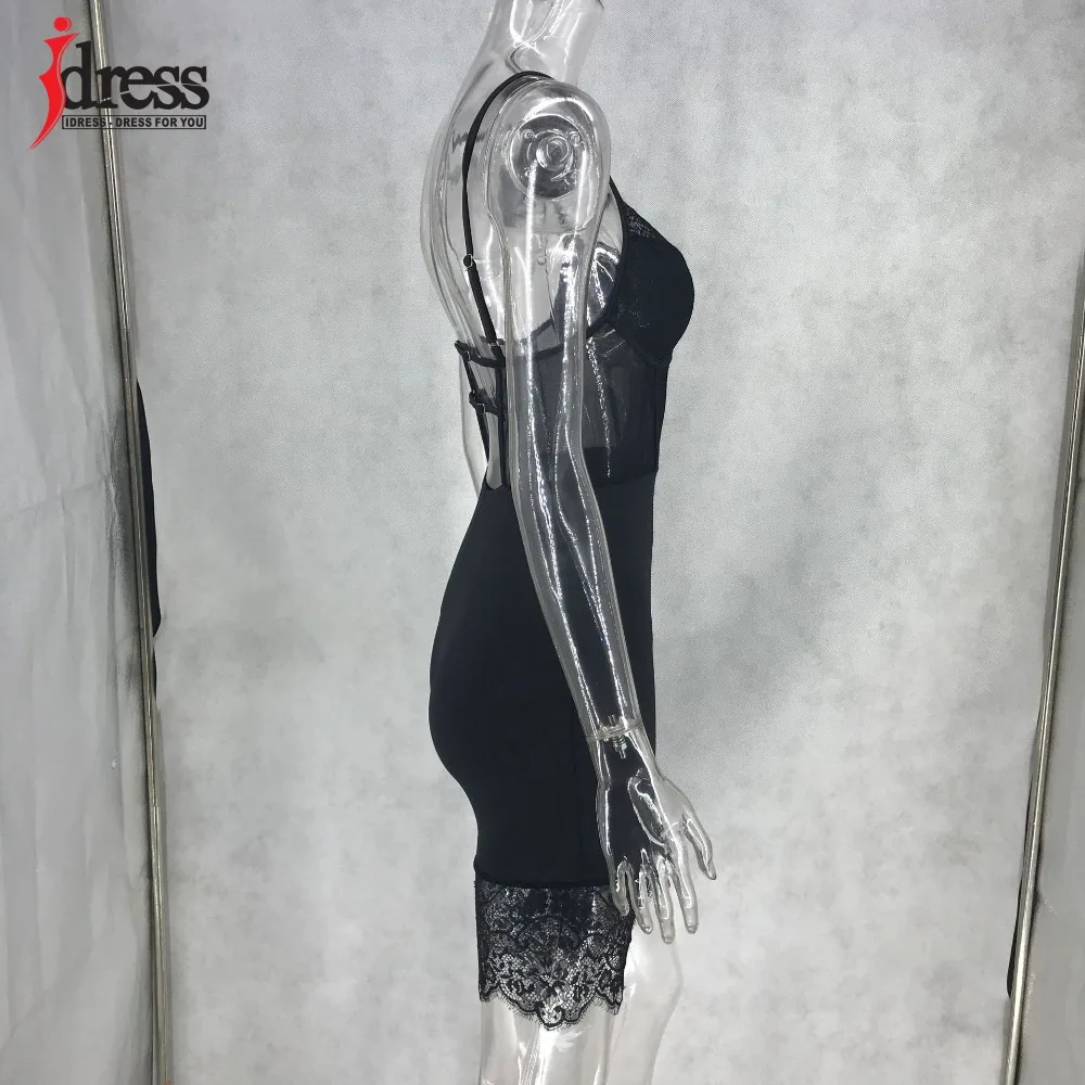 IDress Sexy Women See Through Floral Lace Sleepwear Babydoll Erotic Cosplay Costume Porno Body Mujer Mesh Sheer Lace Playsuit (3)