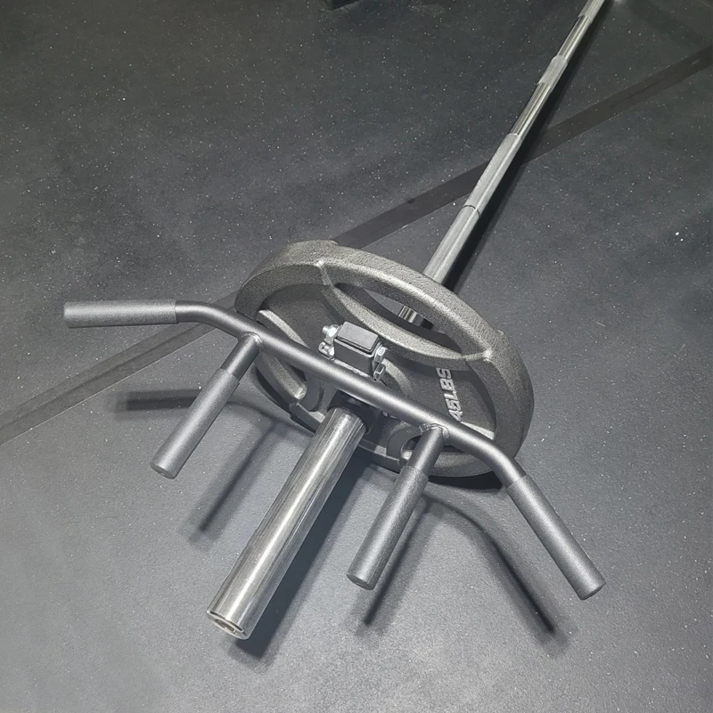 Fitness Multi Grip Barbell Tbar Row Landmines Handle for Gym Home Back