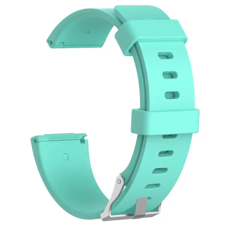 2 Силиконовый Браслет для Fitbit Versa lite/Versa Смарт часы 1 2 глянцевый мягкий ремешок женские модные часы браслет ремешок - Цвет: 2
