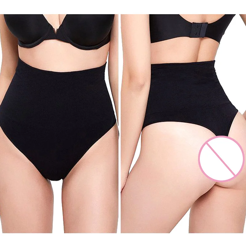 

Women Body Shaper Control Slimming Tummy Corset High Waist Panties Shape Thong Briefs JS25