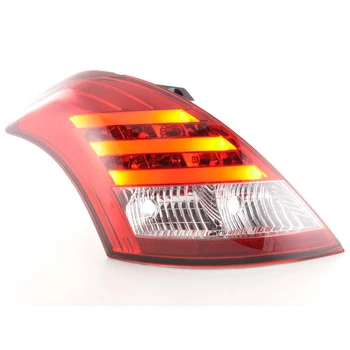 

FKRLXLSU12009fanali rear LED Suzuki Swift year Constr. 2011-red/clear