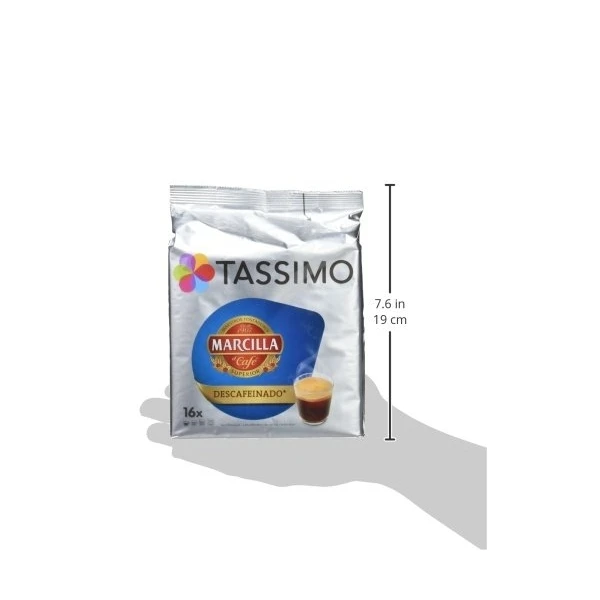 TASSIMO MARCILLA DESCAFEINADO 5 PACK - 80 capsulas