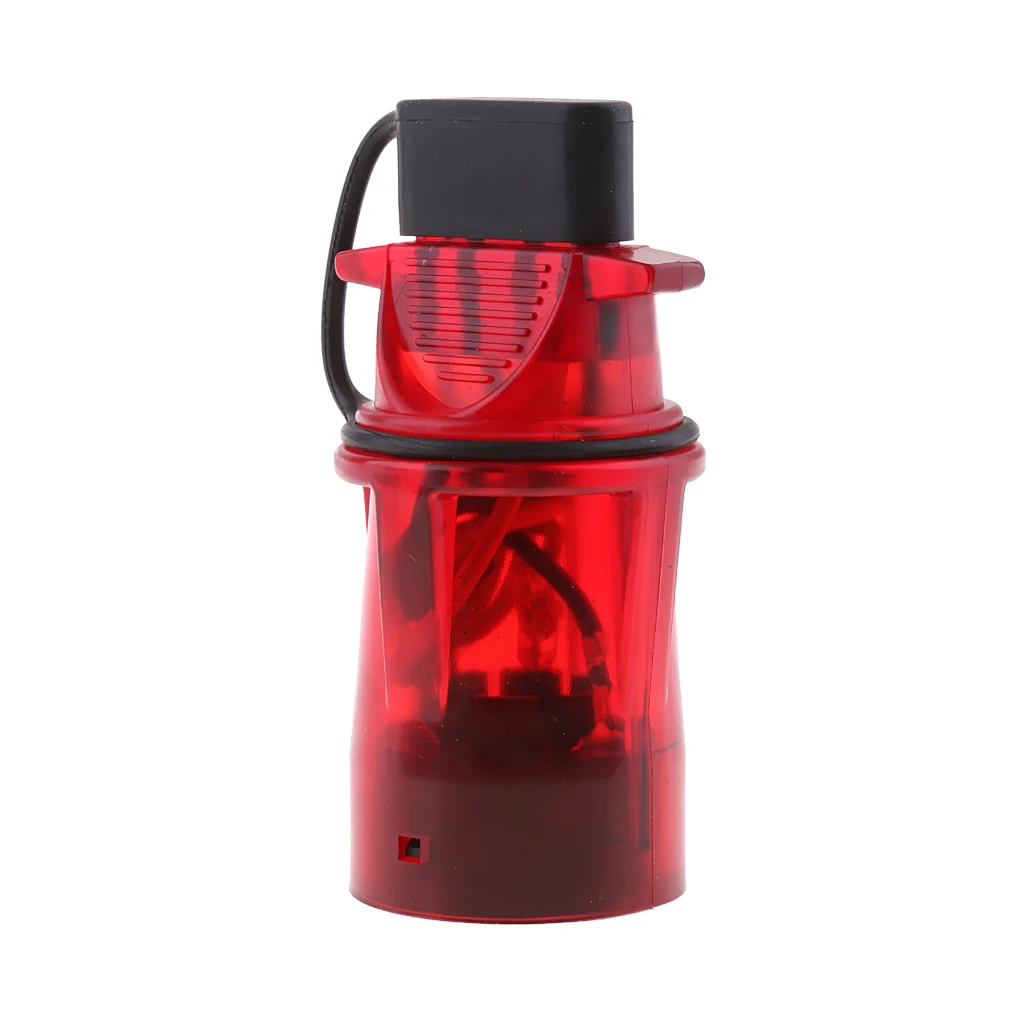 7 Way Round To 4 Pin Flat Trailer Wire Light Power Adapter Plug with Dust Cap