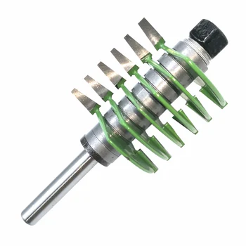 

8Mm Shank 2 Teeth Adjustable Finger Joint Router Bit Tenon Cutter Industrial Grade Micro-grain Carbide 2020