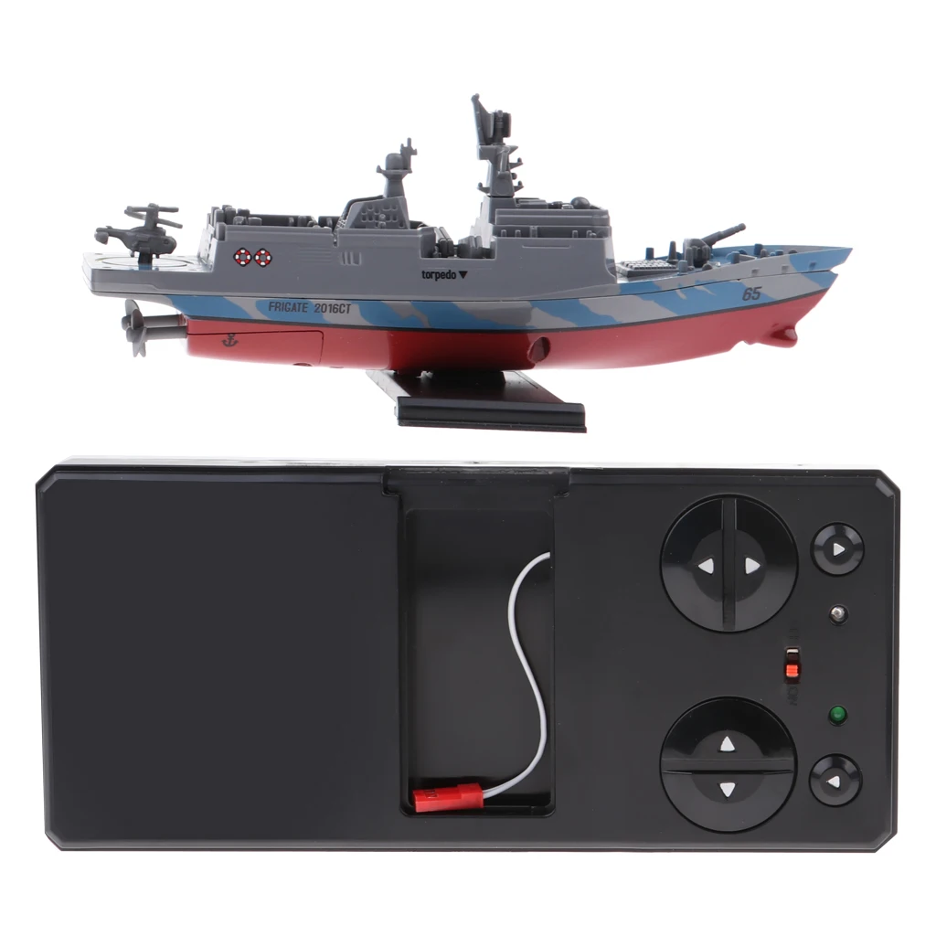 Мини пульт дистанционного управления RC фрегат лодка электрическая игрушка