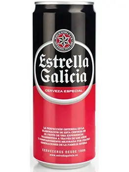 

Estrella Galicia - Cerveza Lata, 33 cl