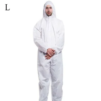 

Disposable Coveralls Clothing Protective Safety Overalls Suit For Full Outdoor Protection Soft Non-woven Polyolefin