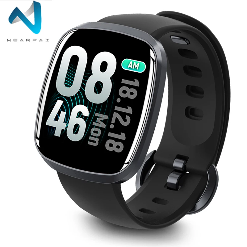 

Wearpai GT103 Smart Watch Waterproof Heart Rate Blood Pressure Fitness Tracker Sleep Monitor Screen Touch Smart Band