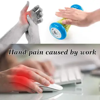 

17cm Yoga massage wheel Spiky Foot Massage Roller Health Care Muscle Relax Stress Pain Relieve Massager
