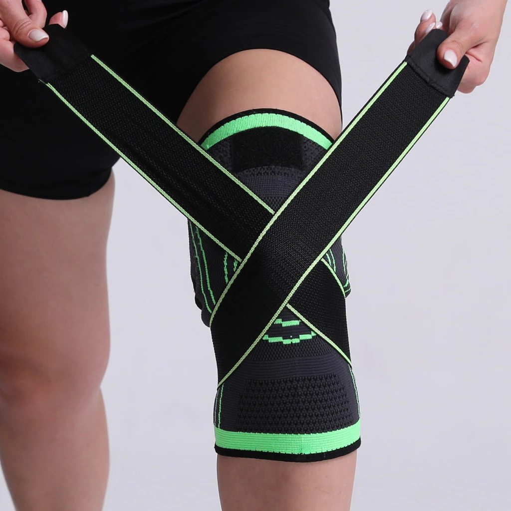 sports knee pads pressurized elastic knee brace