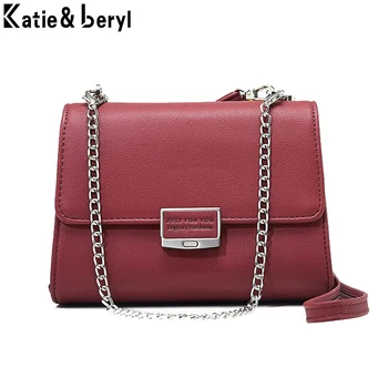 

EYES IN LOVE Brand Designer Women Mini Shoulder Bag Female Purse Ladies Crossbody Messenger Bag Leather Two Chain Small Handbag