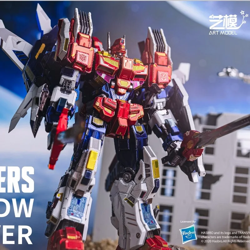 Модель MMZ MU 3D металлическая головоломка YM -L048 IDW VER Star saber наборы моделей роботов