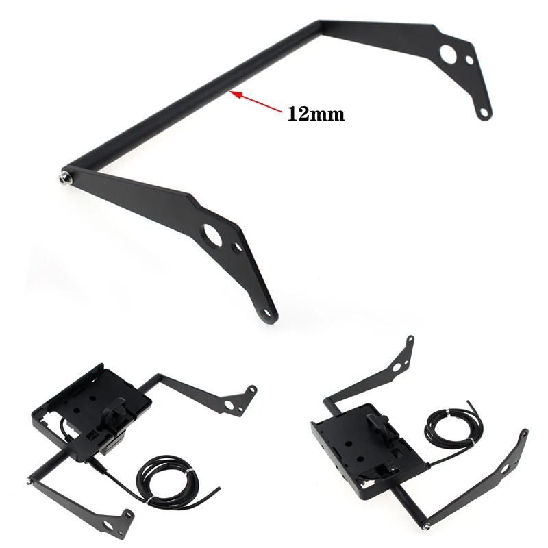 

GPS navigation bracket for BMW R1200GS ADV LC 13-18 R1250GS R 1200 GS Adventure CNC handlebar navigation bracket