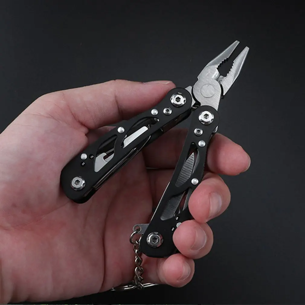 7.2-11CM Multifunction Pliers Stainless Steel Folding Knife Portable Outdoor Camping Multitool Pocket Mini | Инструменты