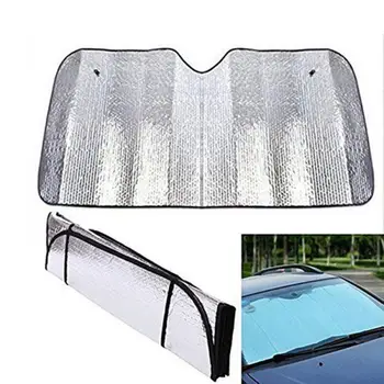 

130*60CM Car Windshield Sun Shade Reflector Lightproof Protector Screen Sun Visor Cover Block Anti-UV Cover Car Accessories