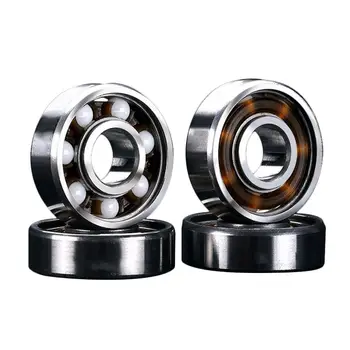 

Skateboarding Roller Silver Bearings Ball Ceramic 608RS Skates