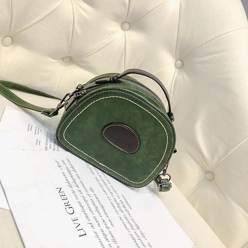 

INS Hot Selling Bag Women's 2019 New Style Korean-style Women's Retro Handbag Pu Mini Messenger Bag
