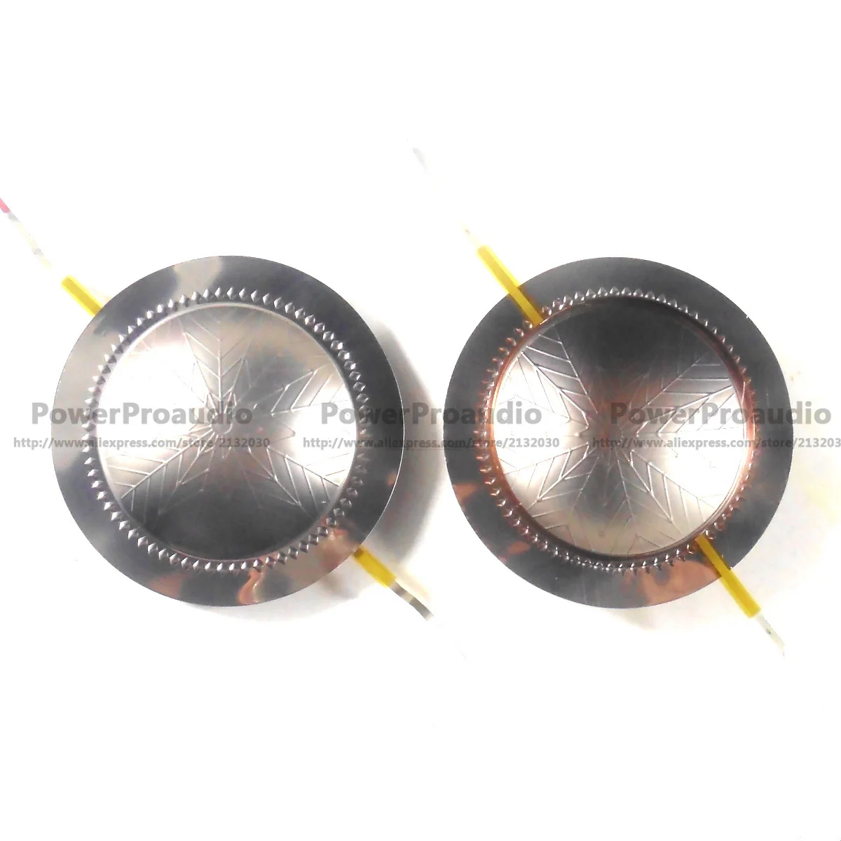 10 pz 1.75 ''44.4mm 44.5mm parte dell'altoparlante bobina vocale altoparlante sostituzione Tweeter Altoparlante Cupola diaframma in titanio - immagine 3