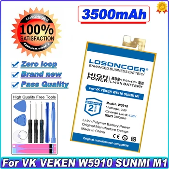 3500mAh W5910 Battery For VK VEKEN W5910 SUNMI M1 Batteries