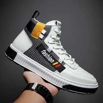 

New fashion autumn and winter high-top sneakers high quality comfortable men's sneakers shoes Men's Casual Shoes platform shoes