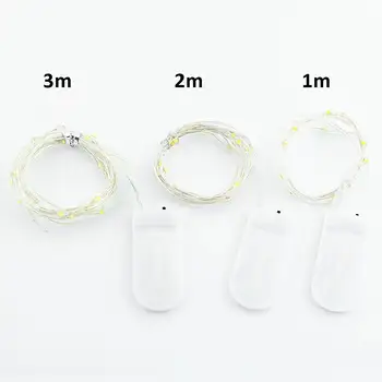 

LED Light String 2032 Button Battery Box String Light Flower Cake Christmas Decoration Lantern
