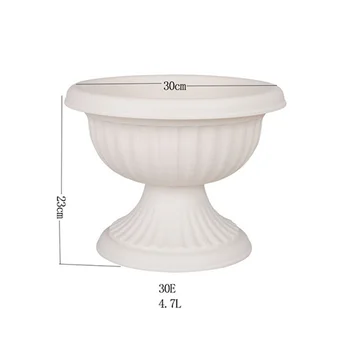 

Wine Glass Style Resin Flower Pot Cup Planter Patio Garden Plant Holder Decor