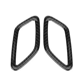 

2Pcs Carbon Fiber Dashboard Outlet Cover for Mercedes A Class CLA GLA W169 W117 Car Accessories Dashboard Air Vent Frame