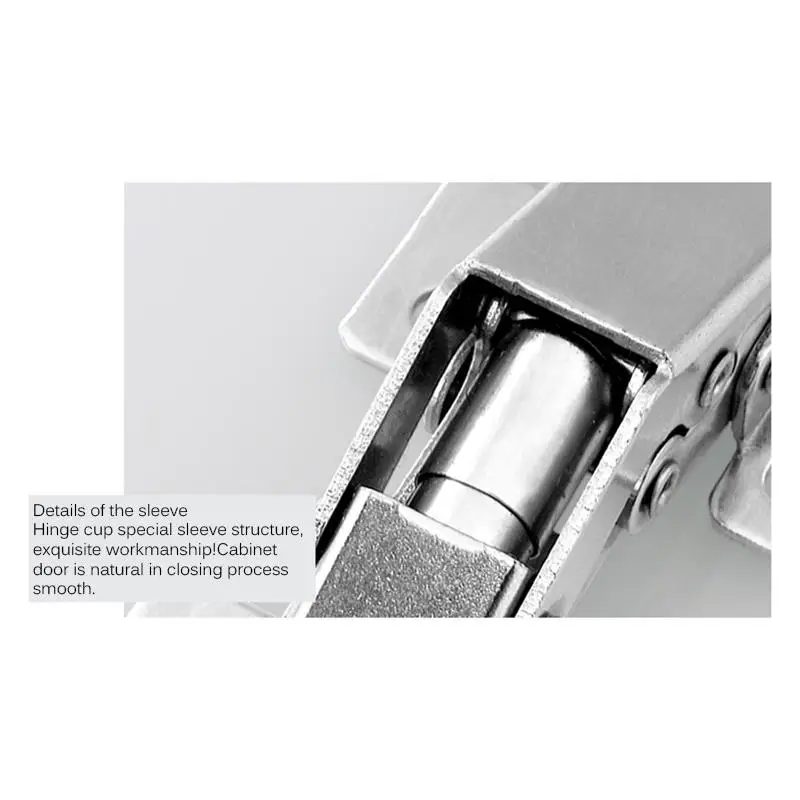 2 Pieces 90 Degree Hinge Cabinet Cabinet Furniture Hinge Bridge Door Hinge With Screw DIY Hardware Tools Practical Universal
