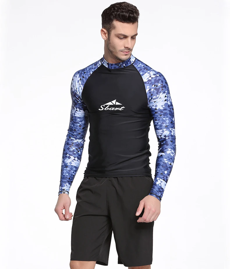 Профессиональный Rashguard плюс 3XL мужской дайвинг с длинным рукавом UV400 купальный костюм для серфинга Сноркелинг купальный костюм «Медуза» Пляжная одежда