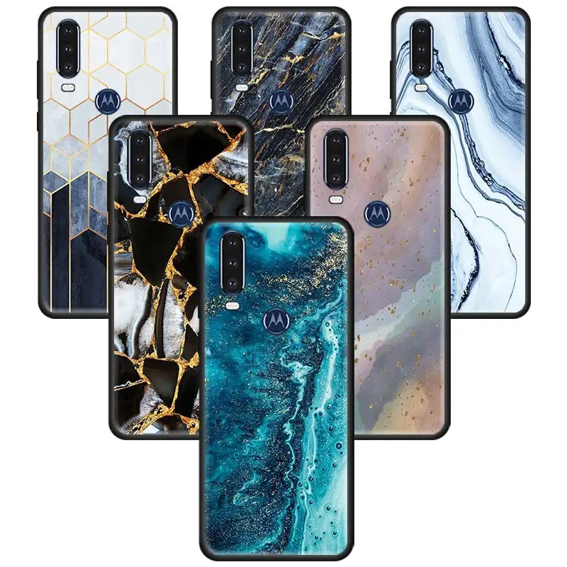 Модный мраморный чехол для Motorola Moto G8 Play G Женская мощность Lite E6s Stylus One Hyper Edge Fusion Plus