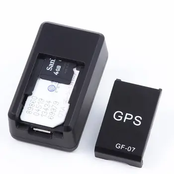 

GF07 GSM GPRS Mini Car Magnetic GPS Anti-Lost Recording Real-time Tracking Device Locator Tracker Support Mini TF Card