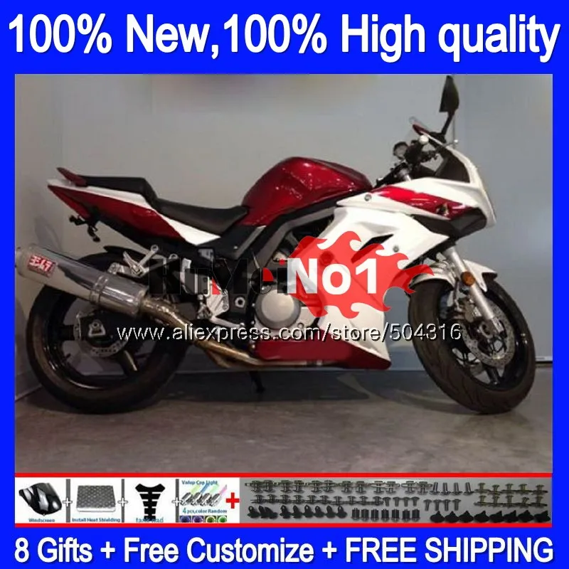 SV650S для SUZUKI SV1000S SV1000 SV650 S 26MC. 61 SV 650 S 1000 2009 2010 2011 2012 2013 08 09, 10, 11, 12, 13 лет, красные, белые обтекатели