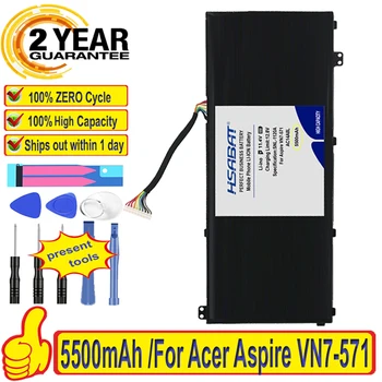 

Top Brand 100% New 5500mAh AC14A8L Battery for Acer Aspire VN7-571 VN7-571G VN7-591 VN7-591G VN7-791G MS2391 KT.0030G.001
