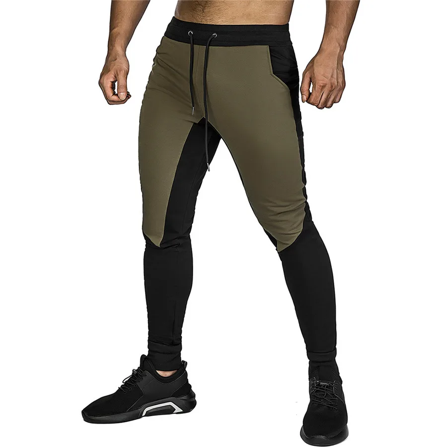 Спортивные брюки для бега, Мужские штаны для фитнеса, бодибилдинга, спортивные штаны, штаны для тренировок, леггинсы для бега, спортивные штаны для бега