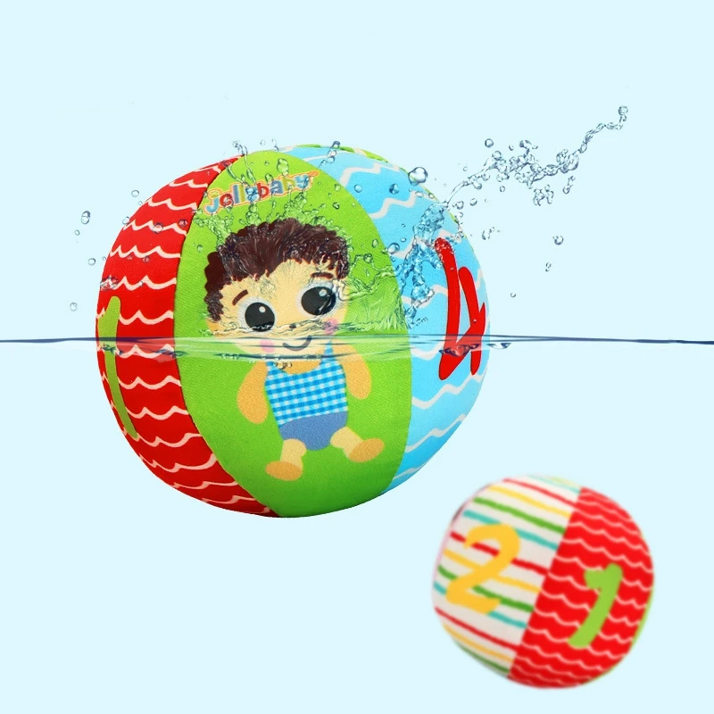 JOLLYBABY детский Красочный Милый Шар образовательные игрушки развивающий мягкий плюшевый хлопок кровать погремушки игрушки Wj483
