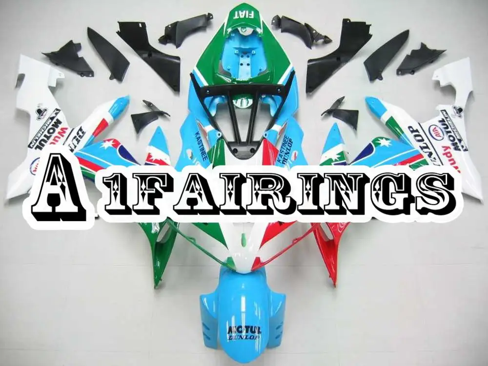 Зеленый синий красный Полный обтекатели для Yamaha R1 2004 2005 2006 YZF1000 Sportbike фитинги рамы кузова ABS литья пластмассы